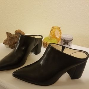 Marc Fisher Ragni Mules leather